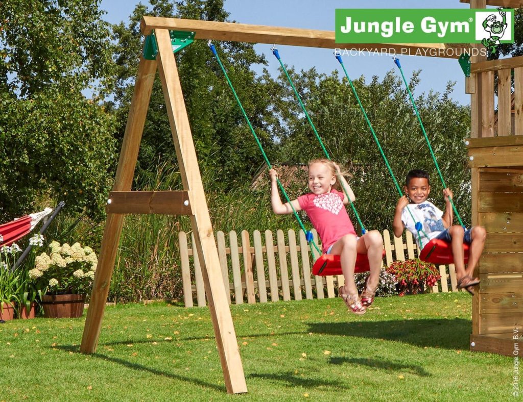 Jungle Gym kerti játszótér hinta modul