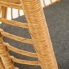 Fonott rattan fotel, kényelmes ülőpárnával - Image 4