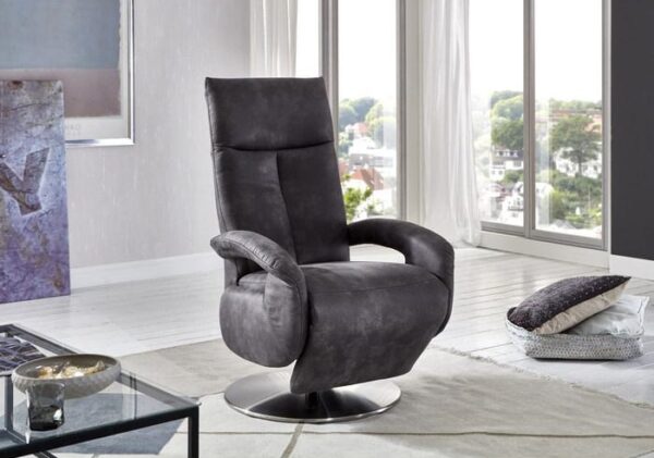 Travis design relax fotel - választható szövetek és bőrök