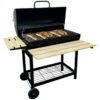 Nagy méretű kerti faszenes grill kerekekkel - Image 2