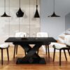 Bryce bővíthető étkezőasztal X lábbal - többféle modern szín! - Image 10