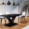 Bryce bővíthető étkezőasztal X lábbal - többféle modern szín! - Image 9