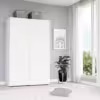 Kallan tolóajtós, akasztós ruhásszekrény, 120 cm széles - Image 2