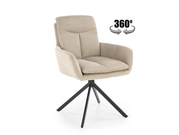 360°-ban forgatható prémium étkezőszék - többféle színben