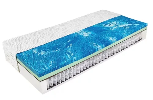SleepSentry© Admiral MEMO COOL - prémium táskarugós matrac, coolgel memory fekvőfelülettel